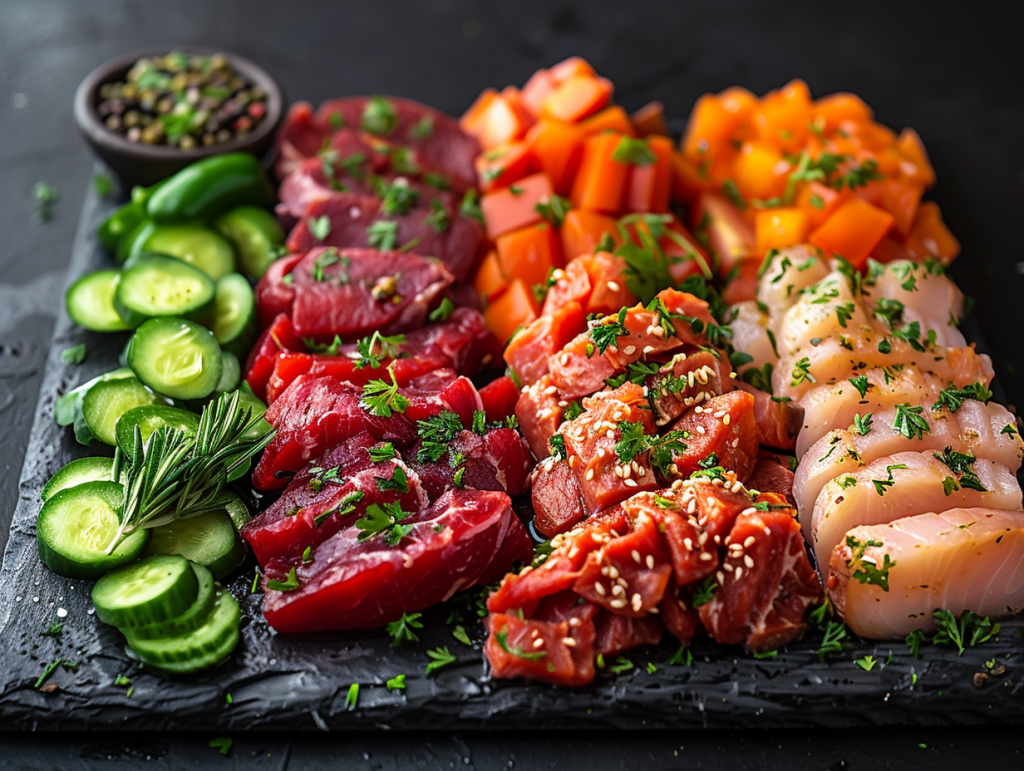 eruss700 lean meats and fish chaos 20 ar 43 stylize 500 bedb3195 3069 4fef bb41 25c01898f52a 1